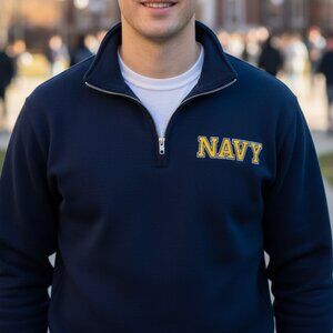 US Navy Quarter Zip Pullover
